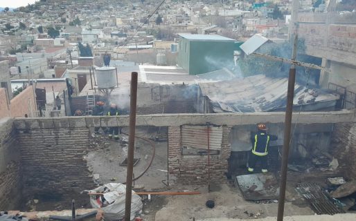 Se incendió una vivienda deshabitada: ocasionalmente era utilizada por personas en situación de calle