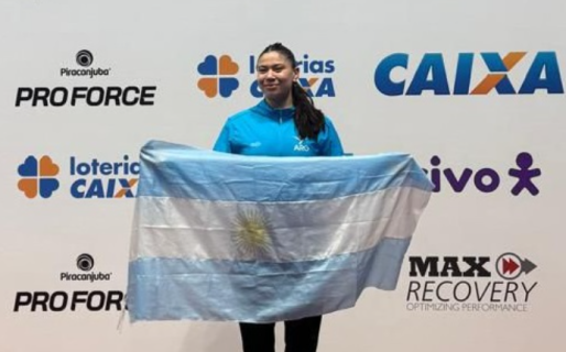 Florencia Famoso se consagró subcampeona sudamericana de Trampolín