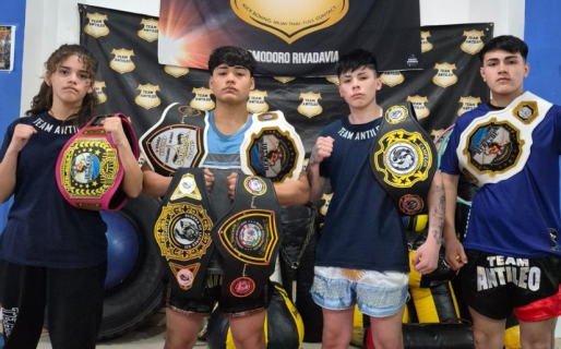 Kickboxing: Buena performance del Team Antileo en Las Heras