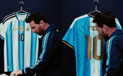 Lionel Messi presentó la camiseta especial que usará en su partido despedida de la Selección argentina: “Para toda la vida”