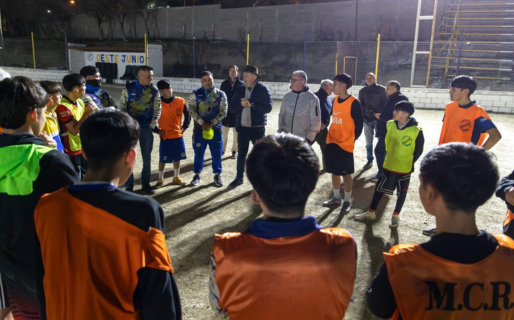 Othar participó del 95º Aniversario del Club Oeste Juniors