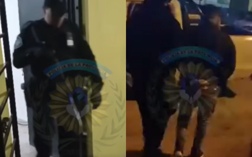 Video: así fue el momento de la detención acusado de matar a un hombre en el barrio Pueyrredón