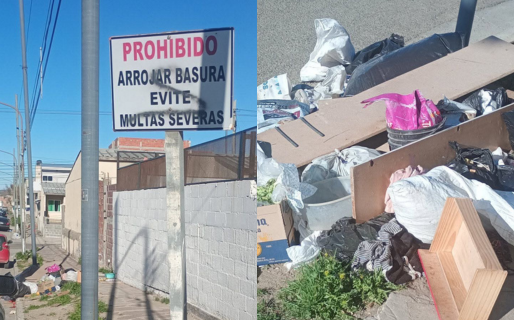 Denuncian la acumulación de basura: «La mugre al servicio de los que no saben vivir en comunidad»