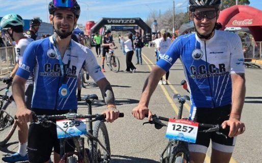 Ciclismo: Rodrigo Cabibbo y Eduardo Astudillo brillaron en Puerto Madryn