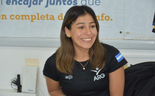 Valentina Ramos Mercegué afronta un nuevo desafío internacional con la Selección Argentina de Aeróbica