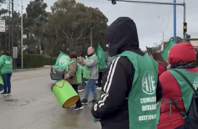 Trabajadores de ATE continuarán con panfleteadas en la Ruta y no descartan endurecer las medidas 