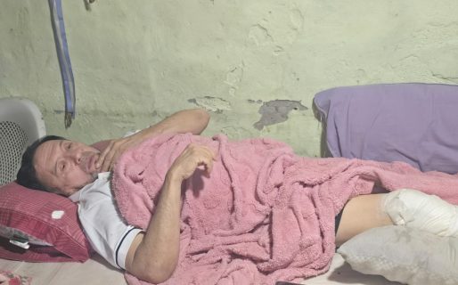 Un accidente lo dejó sin poder trabajar y su familia necesita ayuda para salir adelante