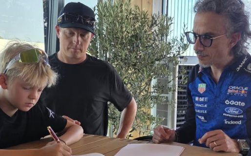 La escudería Red Bull incorporó al hijo de 11 años de un excampeón del mundo de Fórmula 1