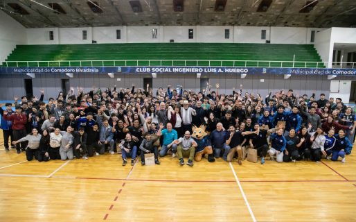 Othar participó de la apertura del 8° Torneo Intersedes Universitarios de la UNPSJB