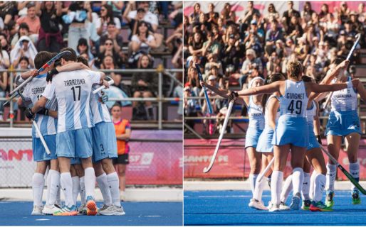 El hockey argentino arrasó en los Juegos Suramericanos: Los Leones y Las Leonas se quedaron con el oro