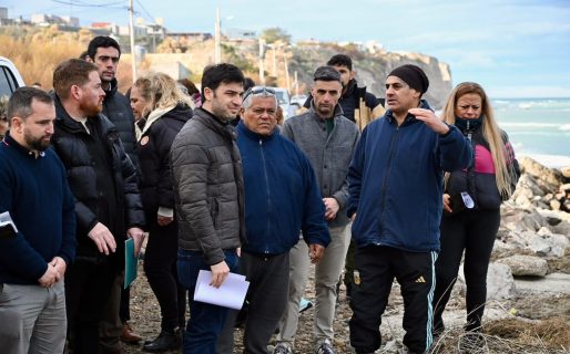 Con una inversión de casi $3 mil millones, Provincia construirá defensas costeras en Km 5
