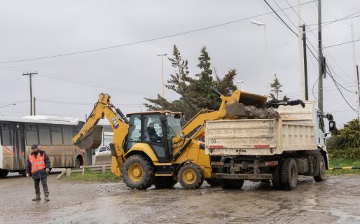 Ante el pronóstico de precipitaciones la gestión municipal redobla tareas de limpieza