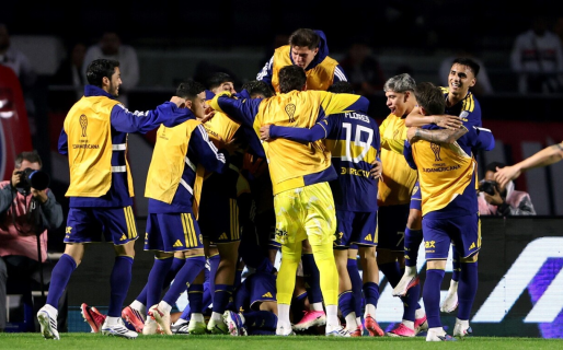 Boca eliminó a San Pablo en Brasil