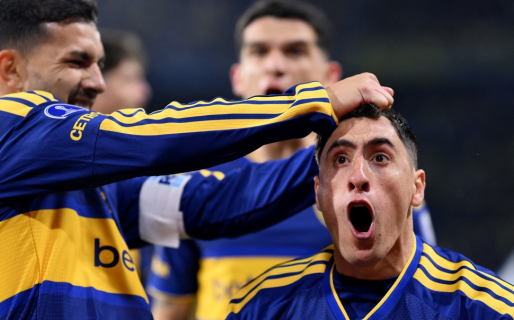 Boca dio el primer golpe contra San Pablo por la Copa Sudamericana