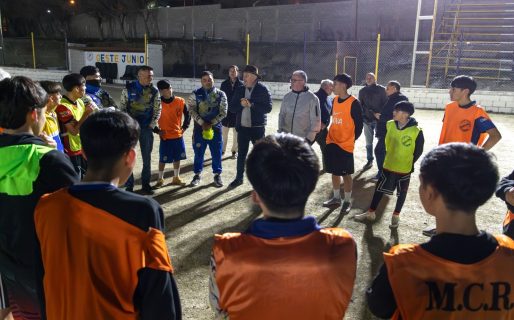 Othar participó del 95 aniversario del Club Oeste Juniors