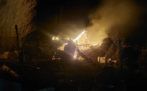 Se incendió la casa de la madre de Ángel López: investigan las causas