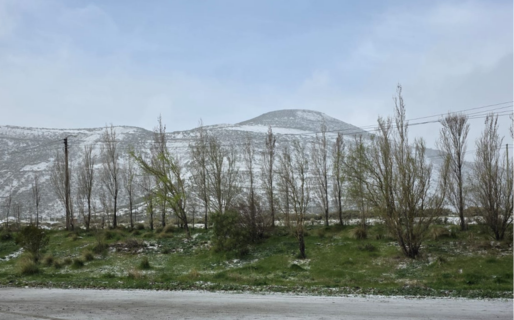 La Primavera llega con nieve a Comodoro