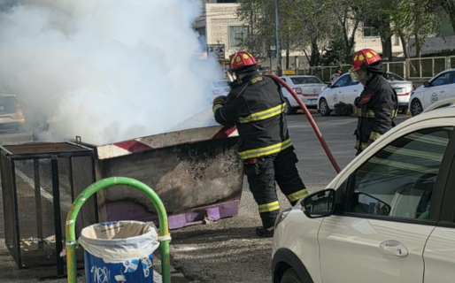 Sofocaron el incendio de una batea sobre calle Belgrano