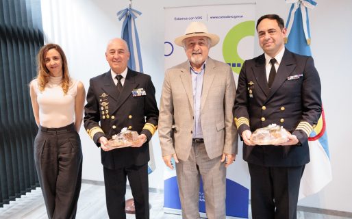 Othar recibió a autoridades de la Armada Argentina