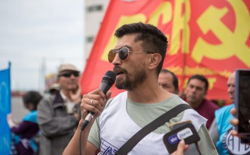 Ignacio Rivero tras la marcha docente: “Hay una triple responsabilidad política en el femicidio de Nancy Godoy”