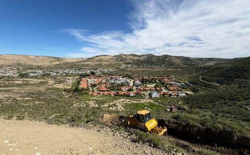 Avanzan con la segunda etapa de aterrazamiento en Cerro Hermitte