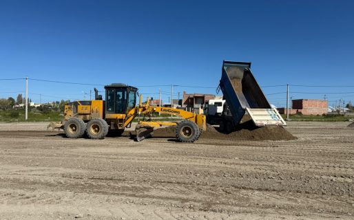 Intensifican el acondicionamiento de lotes entregados a damnificados por el Cerro Hermitte
