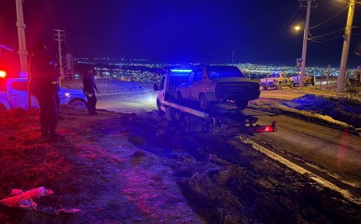 <strong>Quedó atascado en el barro y terminaron haciéndole un control de alcoholemia</strong>