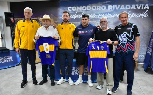 Comodoro recibe a Boca de cara a los amistosos ante Waiwen Vóley