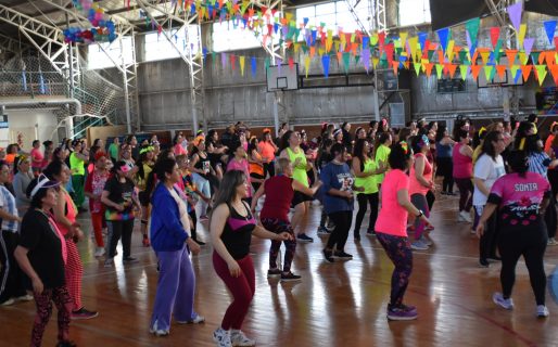 La segunda master class de zumba del año recibió a la primavera