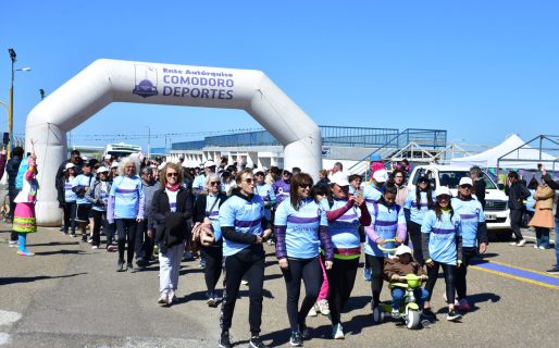 Más de doscientas personas caminaron “Por una Vida Libre de ACV”