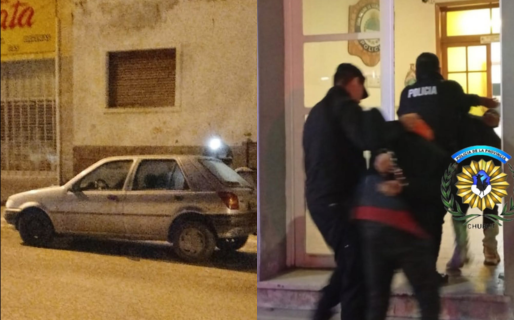 Escapaban a pie con una rueda robada y terminaron detenidos
