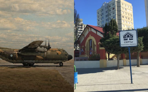 Memoria e historia: inauguran la muestra “Latidos de acero sobre el cielo comodorense”
