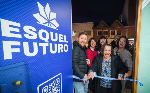 Dante Bowen inauguró la sede de «Esquel Futuro»
