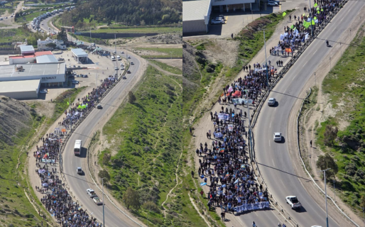 La marcha universitaria avanza hacia el centro: a qué hora está previsto el acto