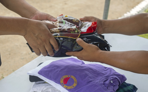 Vecinos de Km 12 piden colaboración con ropa y elementos de cocina para asistir a quienes más lo necesitan