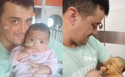 Le donó parte de su hígado a su hija y ahora necesita ayuda para solventar su estadía en Buenos Aires