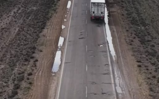 <strong>Estado crítico de la Ruta 3: La desinversión de Nación acrecienta la brecha de pozos y grietas </strong>