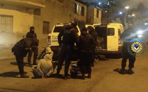 <strong>Cinco detenidos tras una persecución: intentaron escapar pero dejaron plantas de cannabis en el auto </strong>
