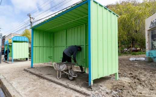 El Municipio instaló una nueva garita frente al Hospital Regional
