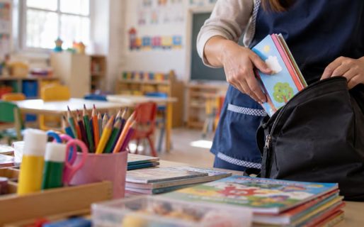 Denunciaron a una maestra jardinera por robar útiles escolares y libros para venderlos por redes sociales