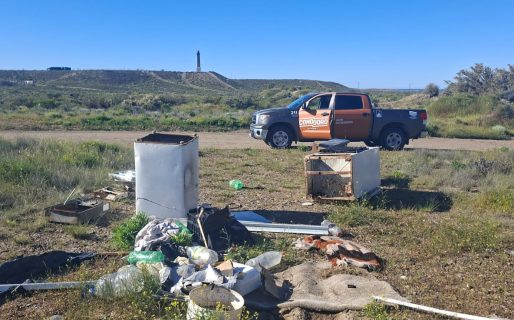 Preocupación por la aparición de un nuevo basural en la zona del Farallón