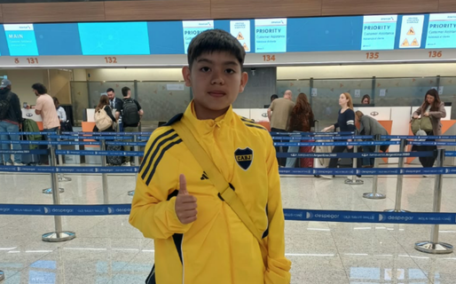 Un pequeño futbolista de Trelew cumplirá el sueño de jugar un torneo internacional con Boca