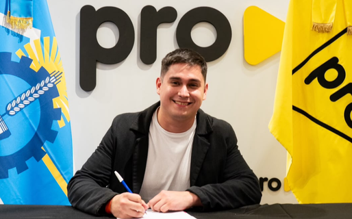Miguel Muñoz es el nuevo vicepresidente de la Juventud Nacional del PRO
