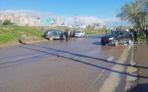 Un menor de tres años sufrió lesiones en la cabeza tras un choque entre dos vehículos