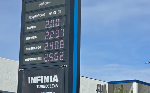 El litro de nafta súper ya superó los $2.000 en Comodoro Rivadavia