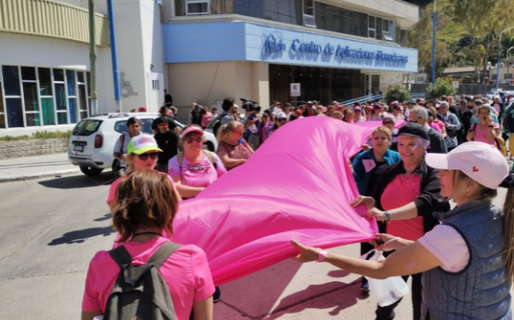 Comodoro tendrá hoy una Caminata Rosa por la prevención del cáncer de mama