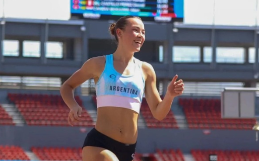 La chubutense Olivia Conesa batió el récord argentino sub-18 en los 400 metros llanos