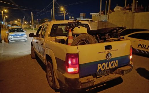 Secuestraron una moto robada en el San Cayetano: Interceptaron a dos menores que circulaban con el rodado