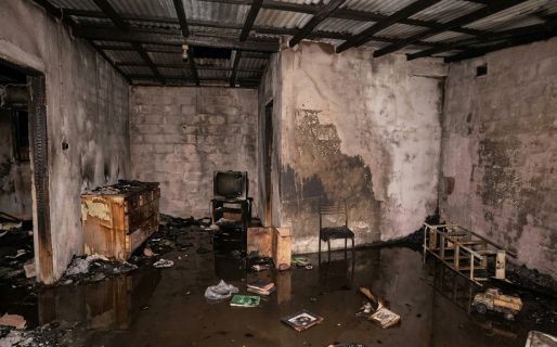 Incendio en una vivienda usurpada del barrio Máximo Abásolo: Solo se registraron daños materiales