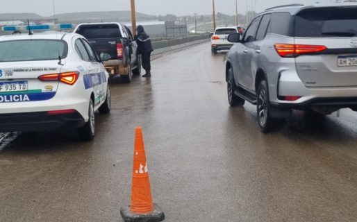 Inconveniente mecánico en la rotonda de Rutas 3 y 26 generó demoras matutinas en el acceso a Rada Tilly